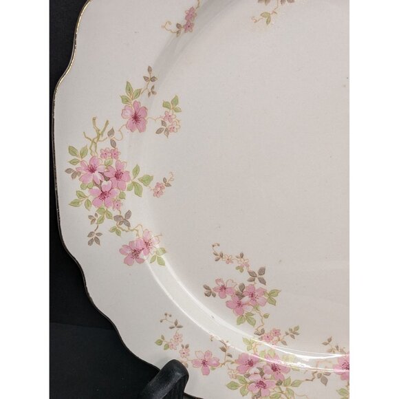 LIDO W.S. George White Made in The U.S.A. Peach Blossom Vintage Dishware 4 Piece - Picture 3 of 11